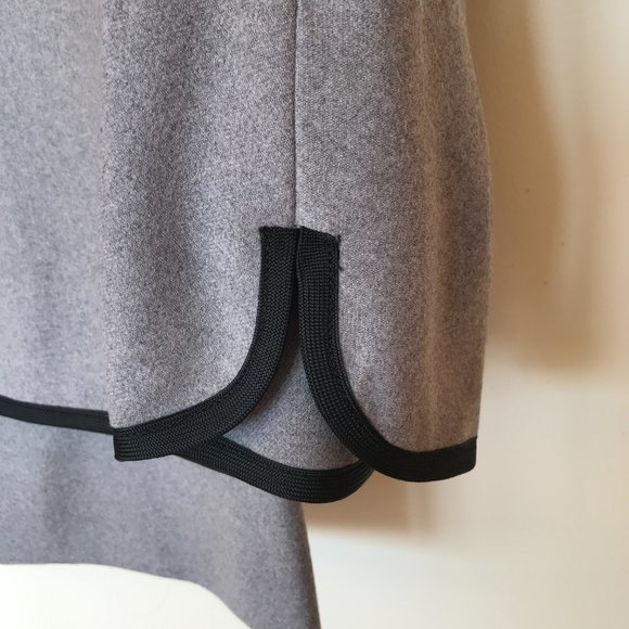 Vintage 1950s Dan Millstein Gray Wool Skirt Suit - Picture 5 of 14